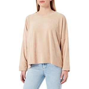 LTB Jeans Dames Gizola Sweatshirt, Rugby Tan 5889, L