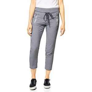 Street One Bonny broek voor dames, blauw (deep blue), 36W / 28L