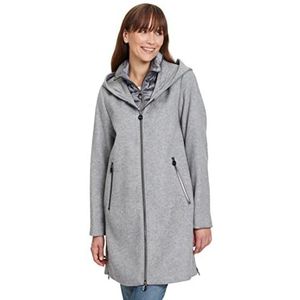 Betty Barclay Dames 7338/1553 Jacket wol, Light Grey Melange, 44