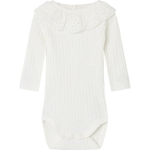 NAME IT Nbfjohanne Ls Body voor dames, cloud dancer, numeric_68