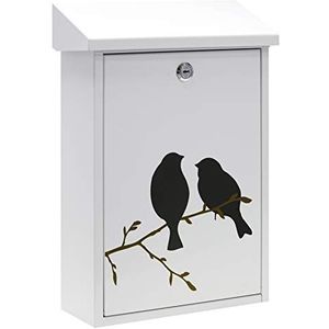 ARREGUI USA Mail USA/N Amerikaanse brievenbus van verzinkt staal, de US mailbox klassieker met rode vlag, US brievenbus voor buiten, maat L (tijdschriften C4 enveloppen) zwart ARREGUI USA Mail USA/N Amerikaanse brievenbus van verzinkt staal, de US mailbox klassieker met rode vlag, US brievenbus voor buiten, maat L (tijdschriften C4 enveloppen) zwart