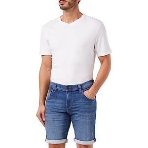 MUSTANG Chicago Z Shorts voor heren, middenblauw 582, 36