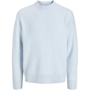 JACK & JONES Joryork Ollie Knit Crew Neck, skyway, XS