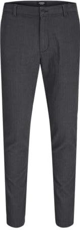 JJ Rebel - JREBMICHAEL - Chino Broek - Donkergrijs - Slimfit