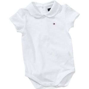 Tommy Hilfiger Baby-meisjeshemd, wit (100 Classic White), 56 cm