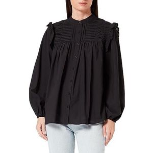 TILDEN Shirt met lange mouwen, zwart, XL dames, Zwart, XL