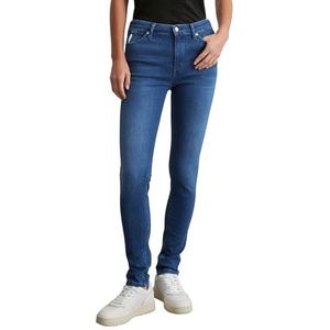 Marc OPolo Denim jeansbroek voor dames, hoge taille, skinny fit, Helder blauw_multi_02, 25W / 28L