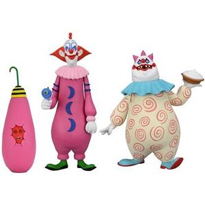 NECA - Killer Klowns uit de ruimte - Toony Terrors Slim & Mollig 2Pk