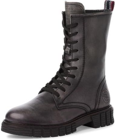 s.Oliver Dames WL Lace Boot 5-26247-43 sneeuwlaarzen, grafiet, 36 EU, grafietgrijs, 36 EU