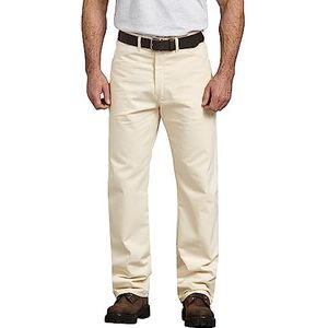 Dickies Heren Relaxed-Fit Carpenter Jean, Wit, 34W / 32L