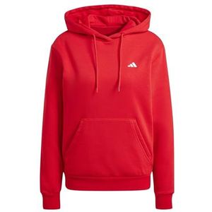 adidas Dames ESSENTIALS SMALL LOGO FEEL COZY HOODIE, better scarlet, XS