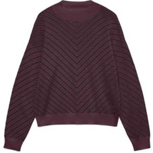 VERO MODA Vmcapricorn Ls Highneck Pullover Bf, Winetasting, S