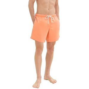 TOM TAILOR Zwemshorts voor heren, 22195 - Fruity Melon Orange, S