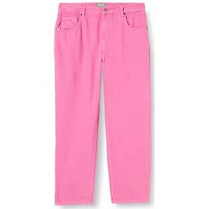 United Colors of Benetton Broek 4LYX575C3 jeans, roze 0K9, 25 dames, Roze 0 K9