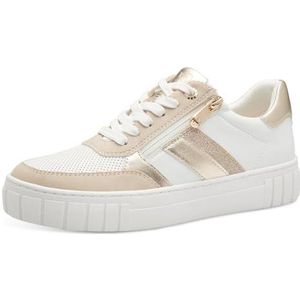 Marco Tozzi - Dames Sneaker - Grijs - Textiel/Synthetisch