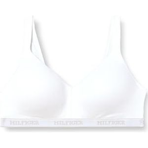 Bralette - Wit - Jersey - Aansluitend - Zonder Beugels