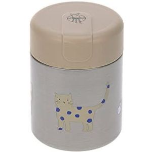 LÄSSIG Baby Kinderen Thermo Warmhoudbox Brei Snacks Lekvrij Roestvrij Staal 315 ml/Food Jar Little Mateys Royal Blue