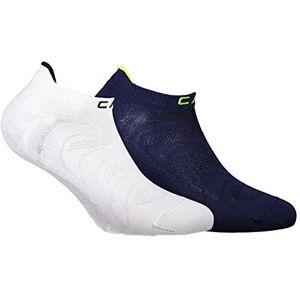 CMP - Ultralight Sock Pa Bipack, Unisex, Bianco-B.Blue, 39/42