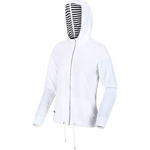 Regatta Dames Bayarma Hoody Trui, Wit Towelling, 10