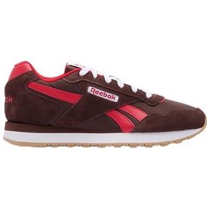 Reebok Uniseks Glide sneakers, Campus Brown/Vector RED/White, 34 EU, Campus Brown Vector Rood Wit, 34 EU