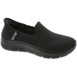 Skechers Hands Free Slip-ins Go Walk Flex-relish Instappers voor dames, Zwart, 39.5 EU smal