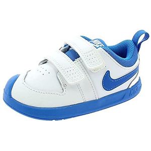NIKE Unisex Nike Pico 5 Gymnastiek Schoen, Wit Licht Foto Blauw, 5.5 UK, Wit Licht Foto Blauw, 38 EU