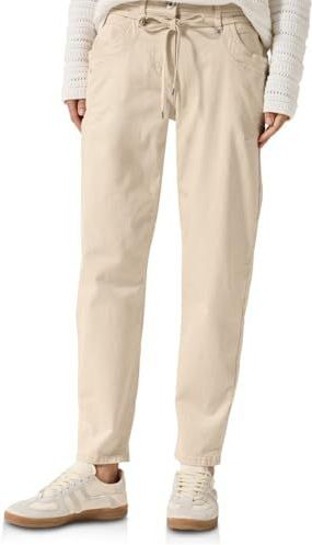 Cecil Dames Casual broek in Beige, Gr: 25