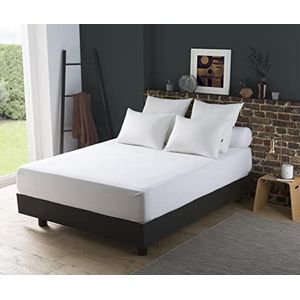 DODO Cosy matrasbeschermer, badstof, wit, 190 x 140 cm