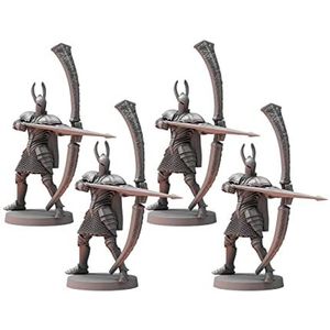 Dark Souls The Role Playing Game: Silver Knight Greatbowmen Miniaturen & Stat Cards. DnD, RPG, D & D, Dungeons & Dragons. 5E-compatibel