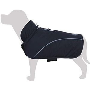 Waterdicht, zwart, IJsland, XL/40 cm, hondenkleding ter bescherming tegen kou, accessoires voor huisdieren, mantels, sweatshirt, truien, vest, jassen, sweesters, waterdicht en meer