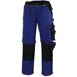 teXXor 2-in-1 werkbroek canvas 320 met cordura, 20-008352-50, blauw (blauw/zwart),50