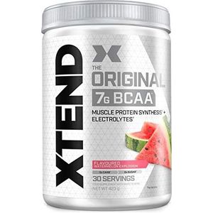 XTEND Original BCAA Powder Watermelon | BCAA-supplement | 7Â g BCAA's + Elektrolyten voor herstel & hydratatie | 30 Doseringen