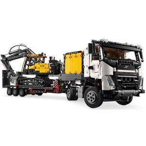 LEGO Technic Volvo FMX Truck & EC230 elektrische graafmachine Speelgoed voor Kinderen, Rollenspel Cadeau voor Jongens en Meisjes vanaf 10 jaar die van Zware Bouwvoertuigen Houden 42175