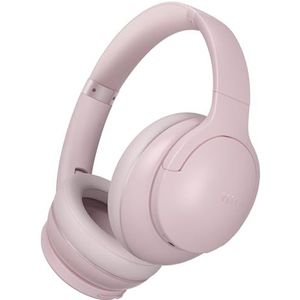 DOQAUS - Draadloze Over Ear Koptelefoon - Roze - Bluetooth V5.3 - 90 Uur Speeltijd