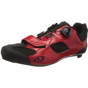 Giro Mannen Trans (boa) Road wielrenschoenen - Racefiets, meerkleurig (helder rood/zwart 000), 40 EU