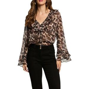 MORGAN blouse, Meerkleurig, 32