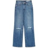 Vero Moda - TESSA - Wide Leg Jeans - Used Look - Katoenmix