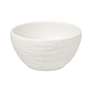 Villeroy & Boch Villeroy en Boch - Manufacture Rock blanc dipschaaltjes, elegante schaal voor fingerfood en dips van premium porselein, vaatwasmachinebestendig, wit