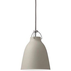 Hanglamp Caravaggio Matt P3 Warm Silk, ontworpen door Cecilie Manz, flexibele en verstelbare verlichting, staal, 34 x 34 x 48,4 cm, grijs (74627912)