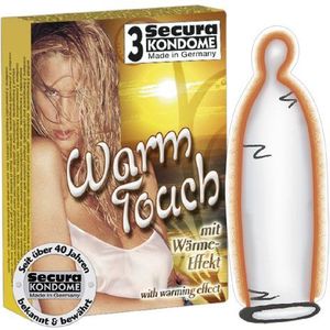 Orion 414182 Secura condoom Warm Touch 3-delig