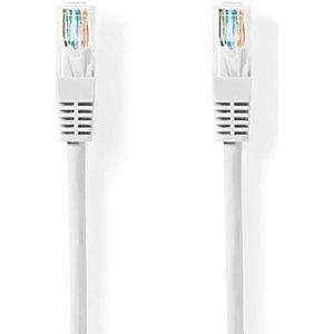 Nedis Cat 5e UTP netwerkkabel, RJ45 mannelijk - RJ45 mannelijk, wit, 10,0 m