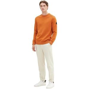 TOM TAILOR Herentrui, 32752 - Tomato Cream Orange Melange, L