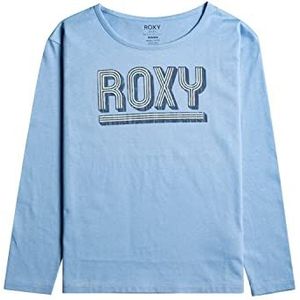 ROXY™ The ONE A - Biologisch T-shirt met lange mouwen - Meisjes - Blauw