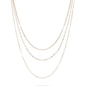 Liebeskind Berlin - LJ-1461-N-58 - Halsketting - Roségoud - 58 cm - Roestvrij staal