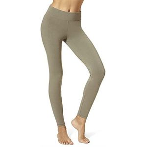 HUE Ultra katoenen legging voor dames met brede tailleband | Modieuze legging, Grijs, L