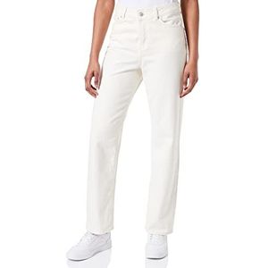 Jack & Jones Dames JJXX JXSEVILLE Losse MW CRE5012 Jeans, Wit Denim, 27W / 30L