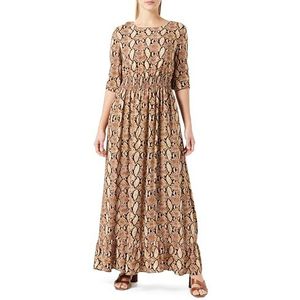 COBIE dames maxi-jurk jurk, Beige slang., M