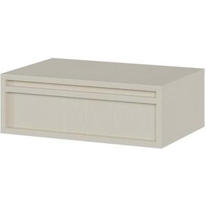 Selsey Evo Nachtkastje, Engineered Wood, Crème, 50 cm Breedte