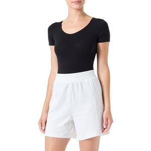VERO MODA Dames Vmpira Hw JRS Ga Shorts, wit (snow white), L