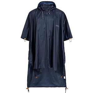 Deproc Active Waterdichte regenponcho regenjas CORNWALL PONCHO UNI, Donkerblauw, XXL